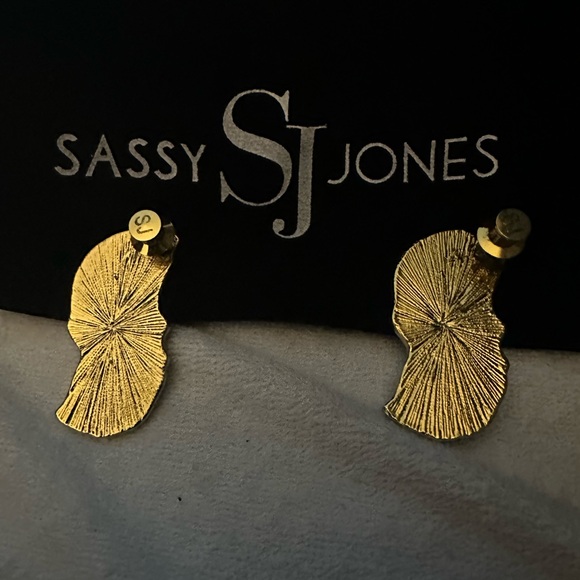 Sassy Jones Black, Orange, Red, and Green Earrings - Picture 2 of 3